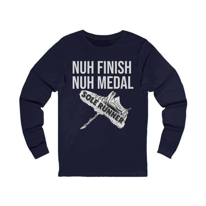 Nuh Finish Nuh Medal: Unisex Jersey Long Sleeve Tee