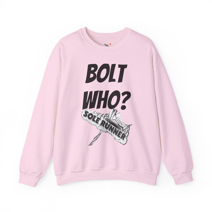 Bolt Who?: Unisex Heavy Blend™ Crewneck Sweatshirt