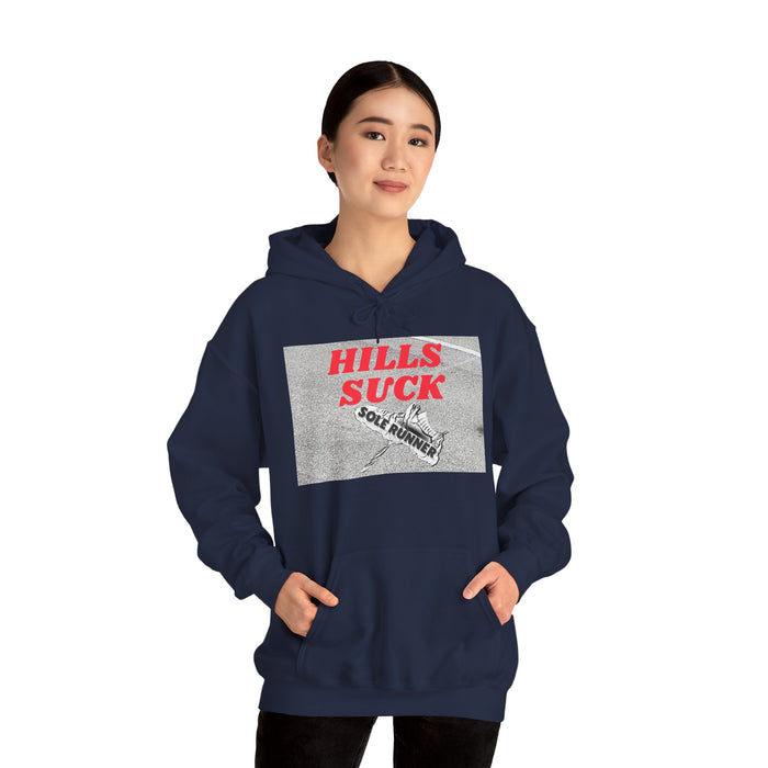 Hills Suck: Unisex Heavy Blend™ Hooded Sweatshirt