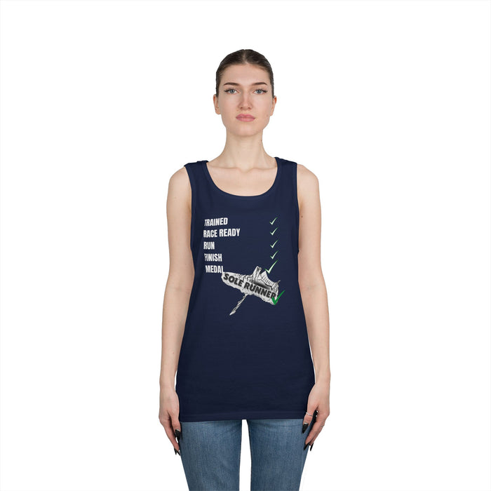 Trained To Medal: Unisex Heavy Cotton Tank Top