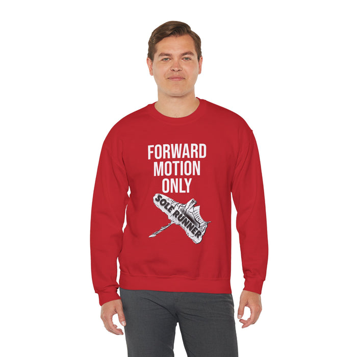 Forward Motion Only: Unisex Heavy Blend™ Crewneck Sweatshirt