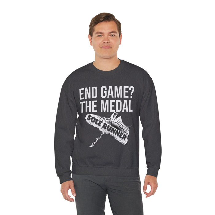 Endgame? The Medal: Unisex Heavy Blend™ Crewneck Sweatshirt